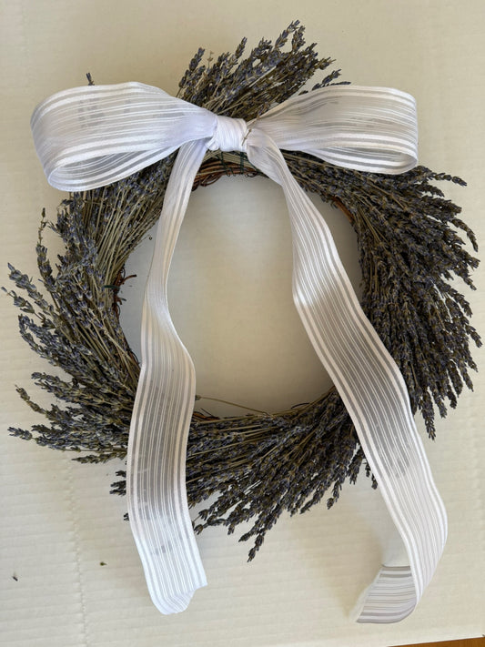 Handcrafted French Lavender Wreath